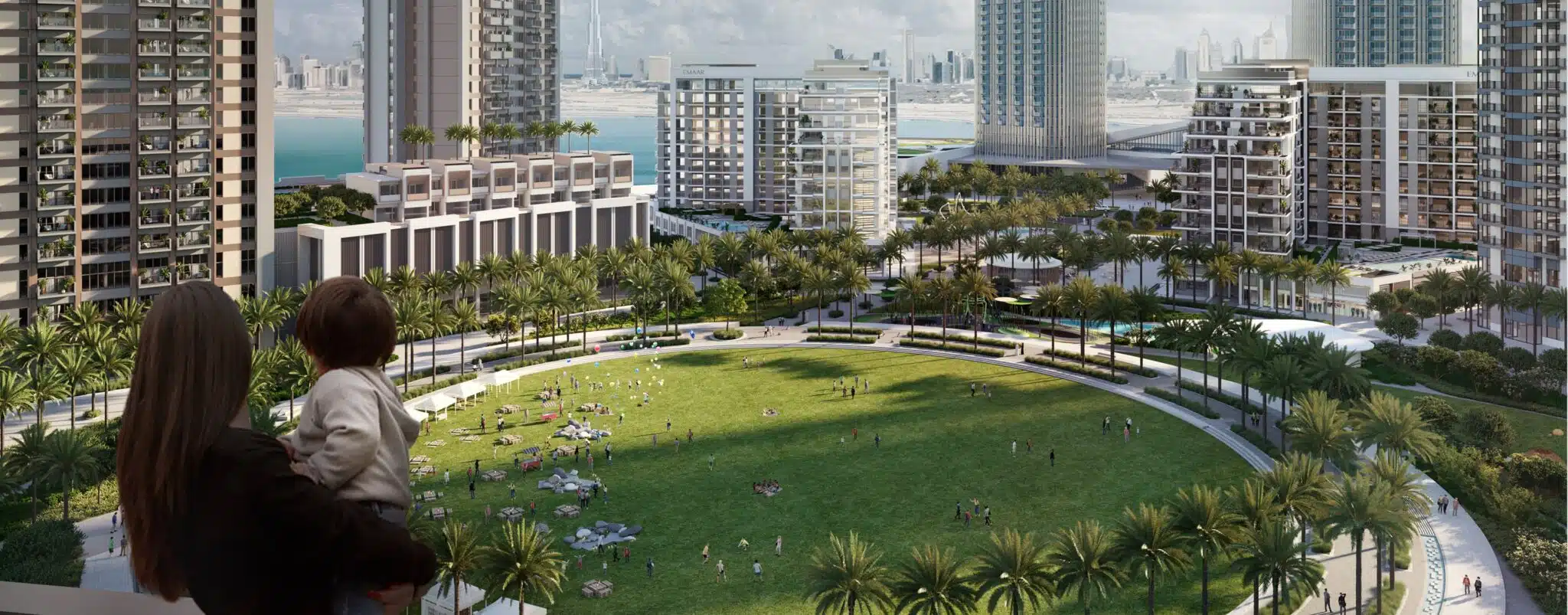 Парк в Dubai Creek Harbour