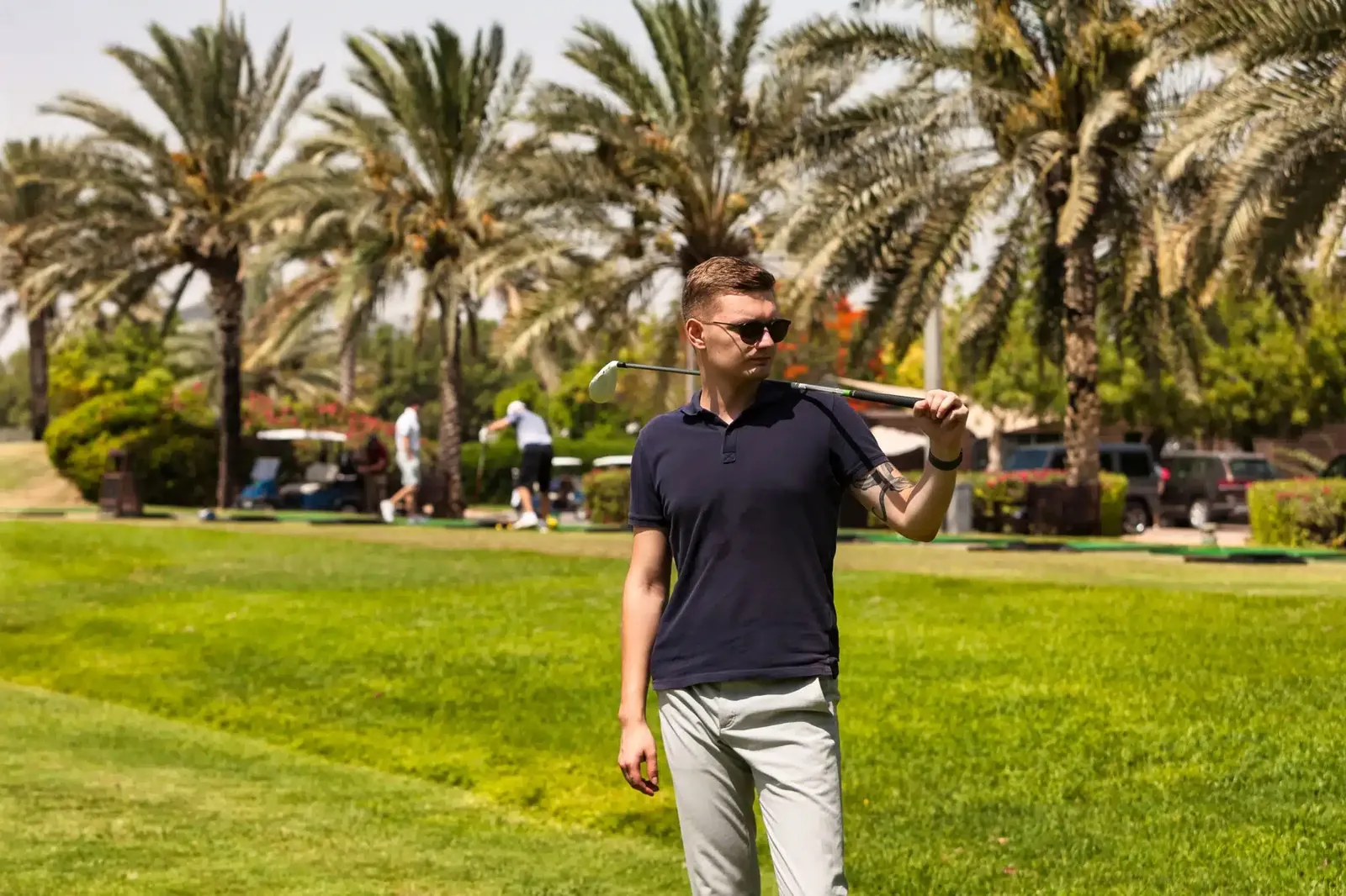 Golfplatz in Dubai