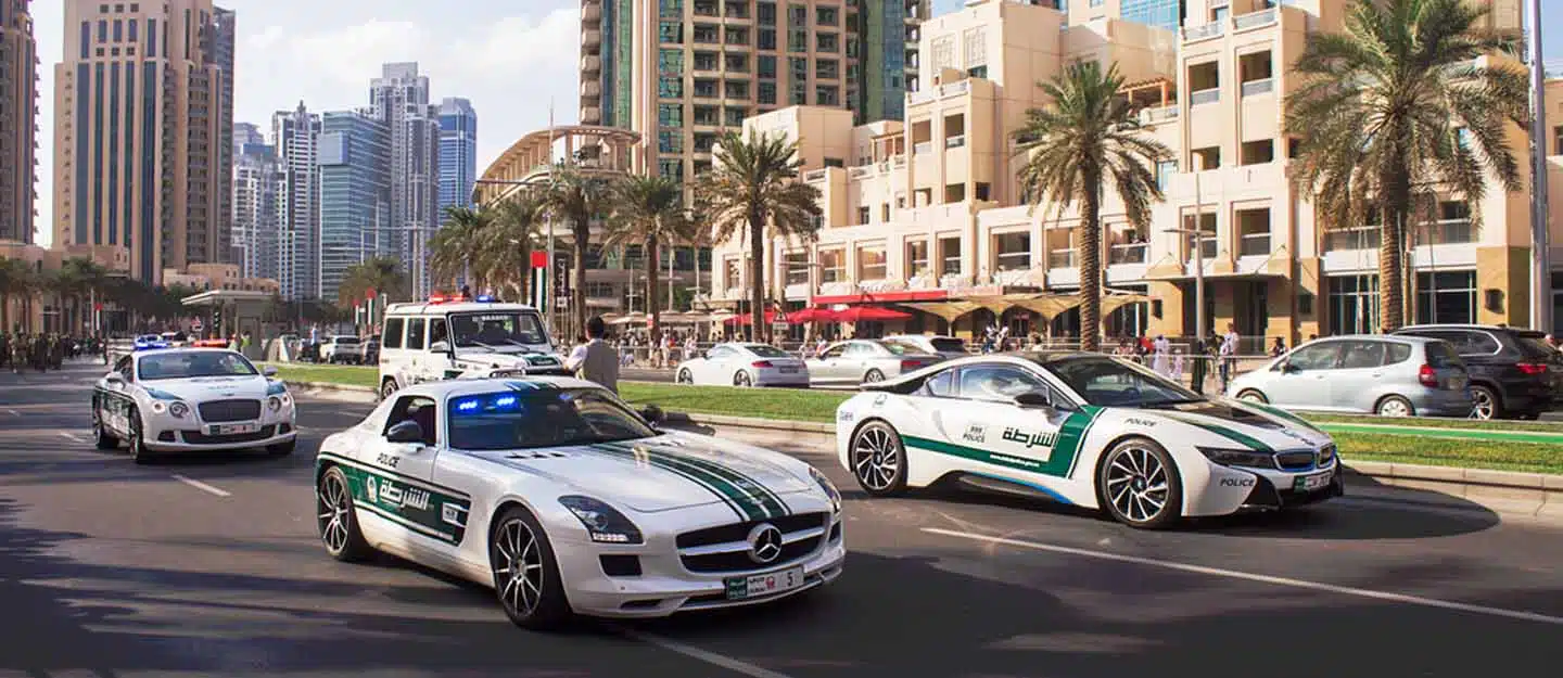 Polizia a Dubai